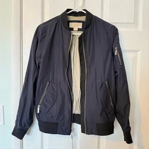 Women’s MK Navy Bomber Jacket